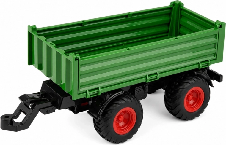 Functional tipping trailer for real unloading