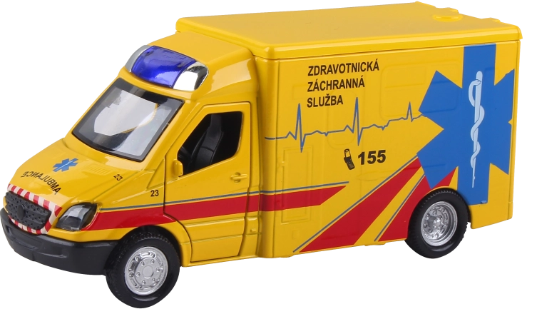 Päästjad kiirabi ZZS Mercedes-Benz 1:36 ilma pakendita