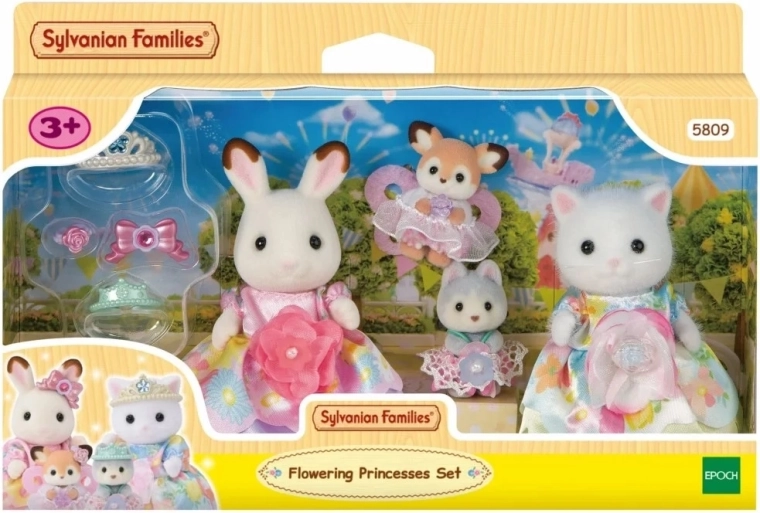 Sylvanian Families Lillprintsessid – 4 figuuri komplekt