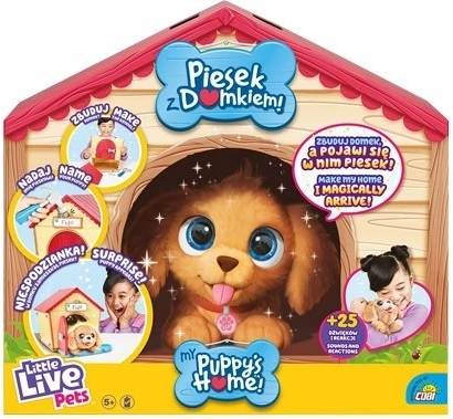 Interaktiivne kutsikas majakesega Little Live Pets