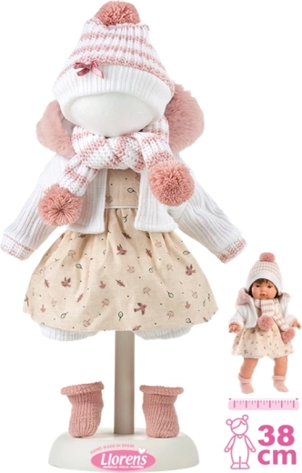 Llorens riided nukule 38 cm – 6-osaline komplekt