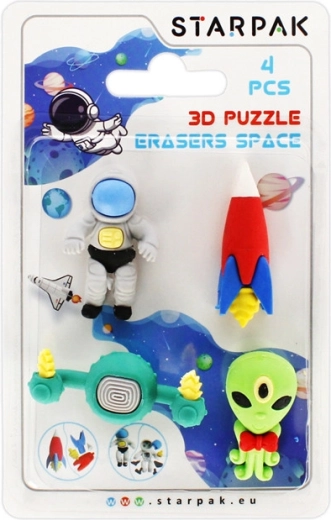 Space Erasers – Creative 3D Puzzle for Kids