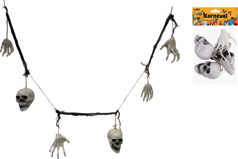 Halloweeni luudest vanik 180 cm – 1 tk