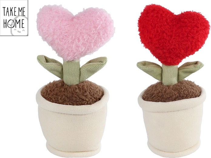 Plush Heart Take Me Home 16.5 cm