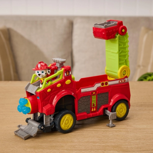 Extendable rescue ladder for high-up missions