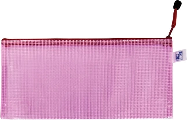 Zip Envelope DL Pink Mesh