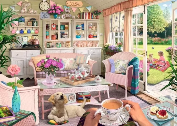 Ravensburgeri pusle Minu pelgupaik nr 9: Teemaja 1000 tükki