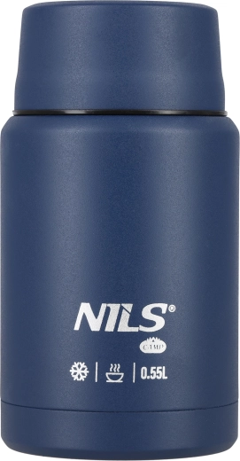 NILS Camp toidutermos 550 ml sinine