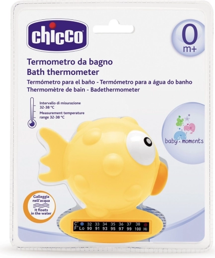 Chicco veetermomeeter vannivette kala – oranž