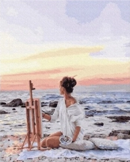 Norimpex teemantmaalimine „Kunstnik rannikul” 30 × 40 cm