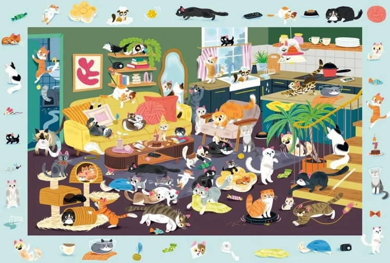 Puzzle Kassimängud 150 tükki