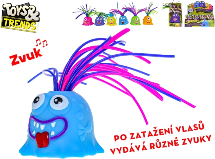 Interaktiivne koletis Toys&Trends Brainboooom pikkade juuste ja helidega 6 cm
