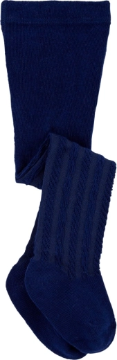 Girls' tights navy 0–6 months carter's