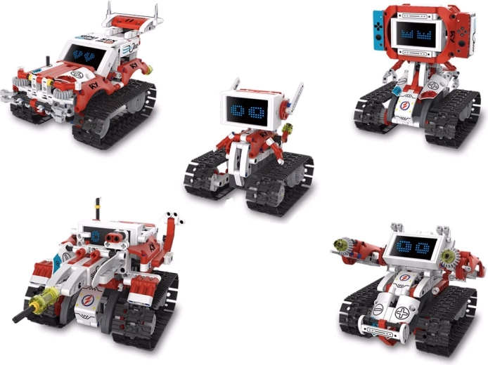 5 models from one building set