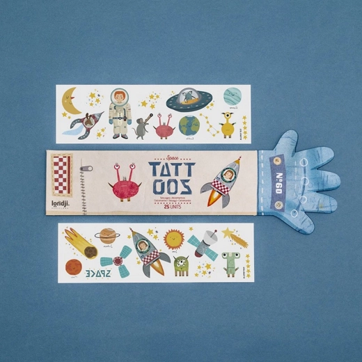 Londji ajutised tätoveeringud – astronaut
