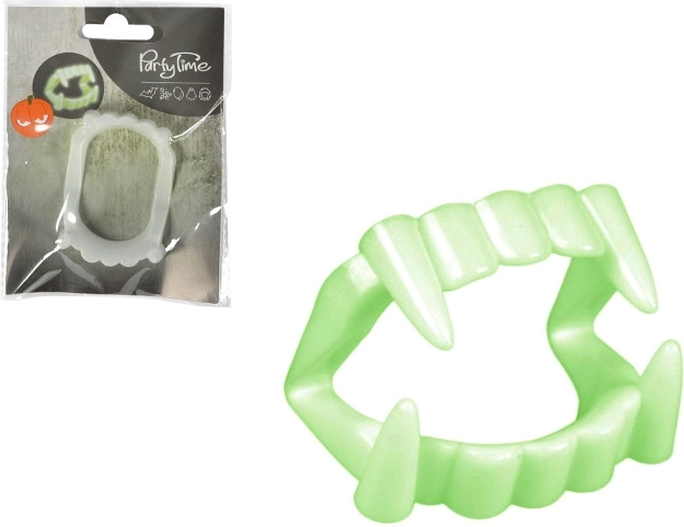 Fluorescent Vampire Jaw for Halloween