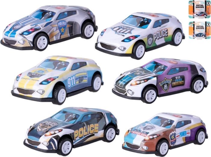 Metallist sportauto tagasiveoga 6,5 cm