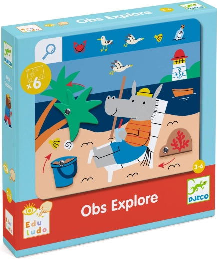 Didaktiline mäng Djeco Eduludo Obs Explore