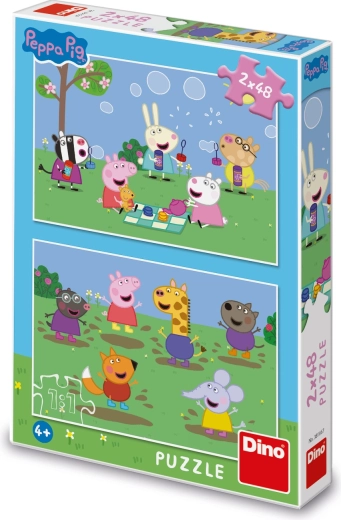 Puzzle PEPPA PIG and Friends 2×48 pieces
