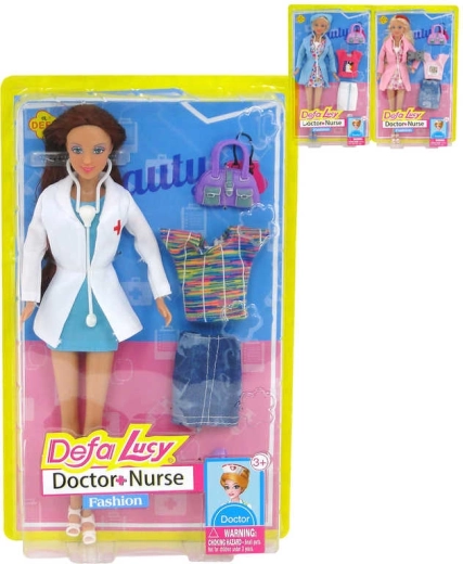 Defa Lucy nukk – arst / õde 29 cm koos tarvikutega – 1 tk
