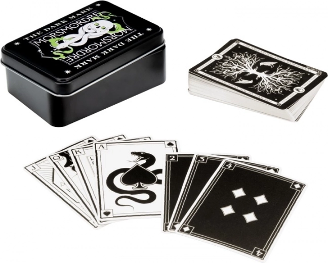 Harry Potter Playing Cards Dark Art Tin Box