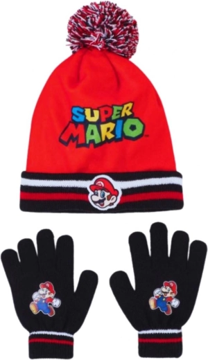 Super Mario müts ja kindad