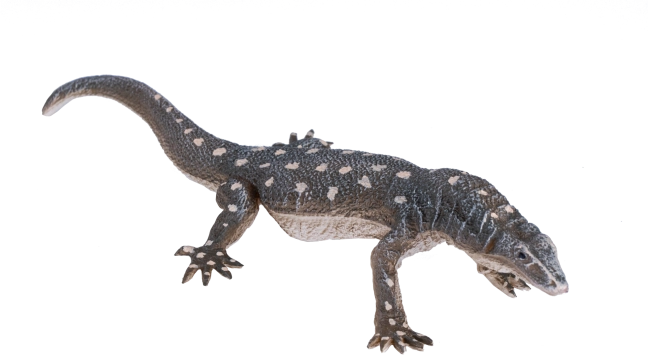 Realistic Komodo Dragon Figurine