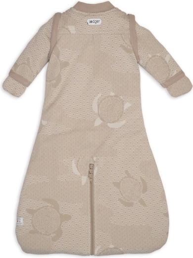 Three-way zipper for easy diaper changes