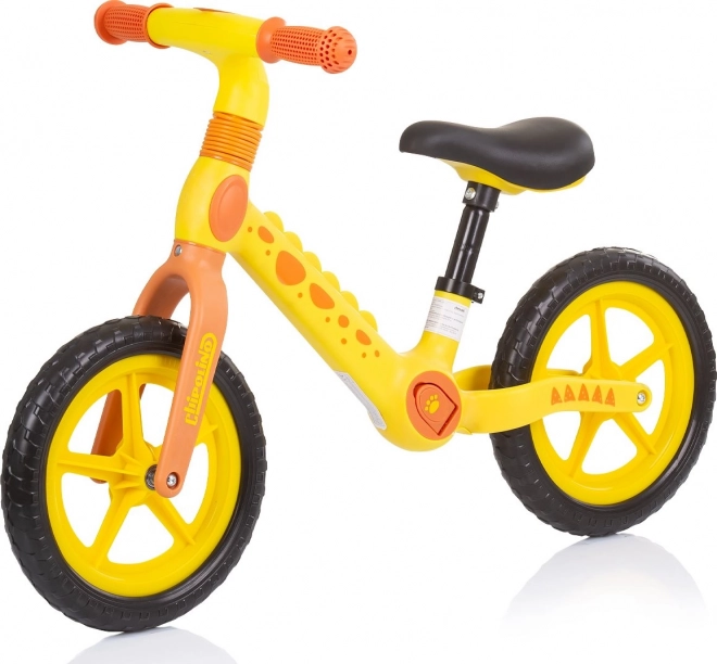 Chipolino Dino tasakaaluratas – kollakas-oranž