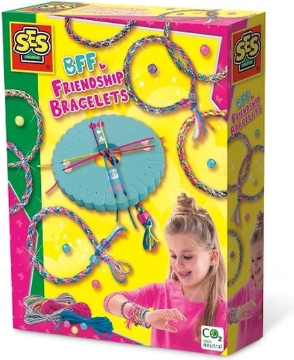 SES Creative BFF Friendship Bracelet Weaving Kit