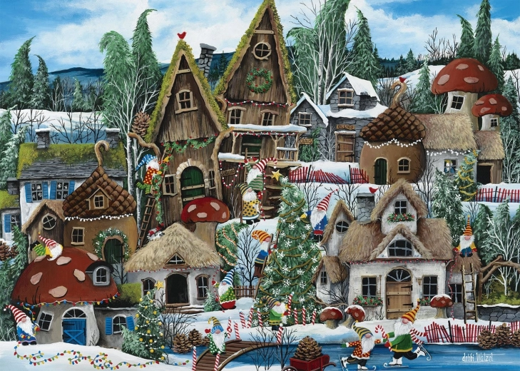 Christmas Elf Puzzle 1000 pieces