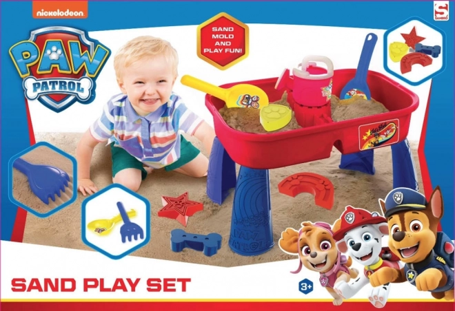 Paw Patrol sand and water play set