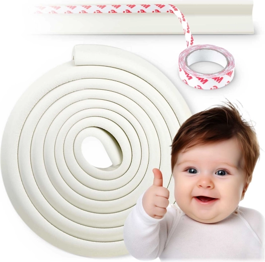 RICOKIDS turvaline vahtservakaitse, valge, 6 m