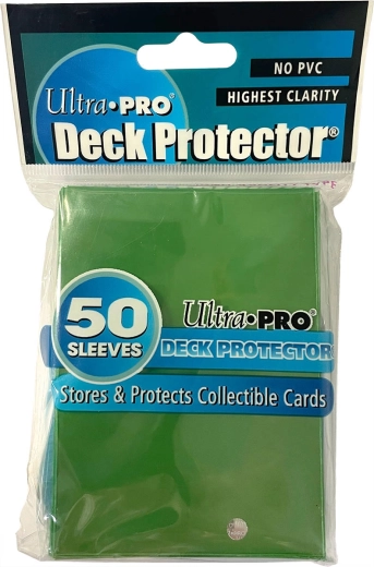 Ultra Pro Deck protector Matrix green – kaardikaitsed 50 tk