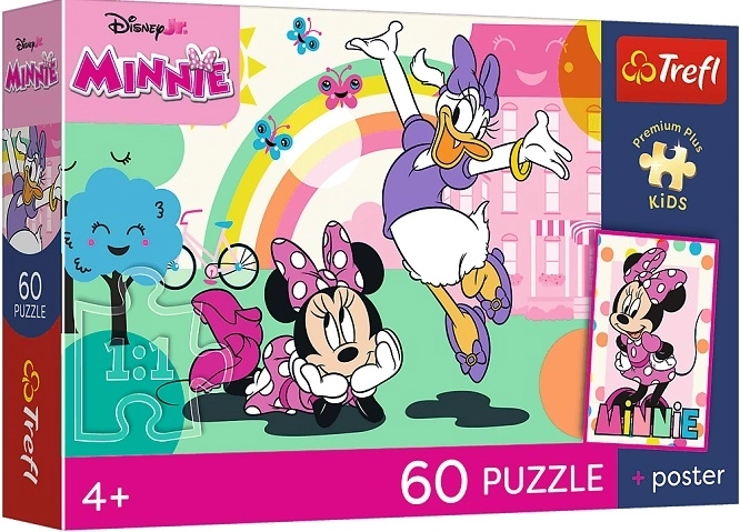 Trefl Premium Plus Kids lastepusle Minnie naeratus 60 tükki