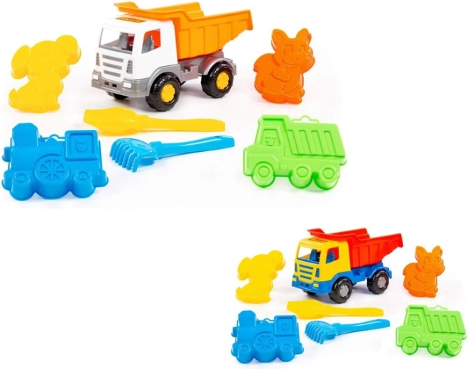 Mirage dump truck with sand set