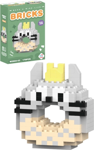 Sparkys building set Donut Cat (170 pieces)