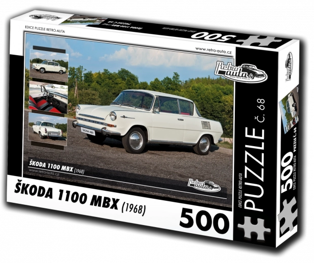 RETRO-AUTA pusle Škoda 1100 MBX 500 tükki