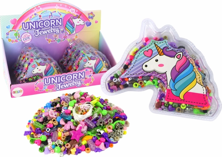 Unicorn Bracelet Making Set with Beads and Charms