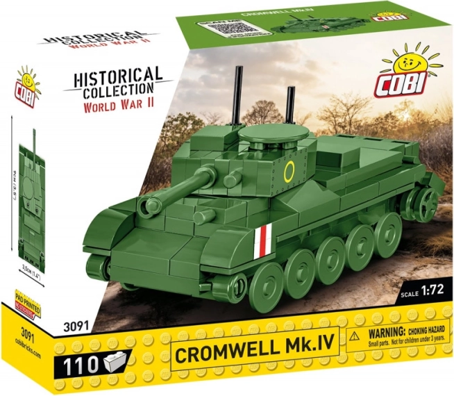 Building set historical collection cobi cromwell mk.iv 1:72