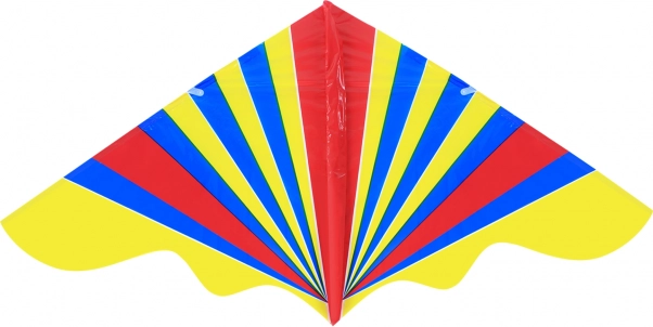 Colorful Flying Kite 128 × 61 cm with Handle