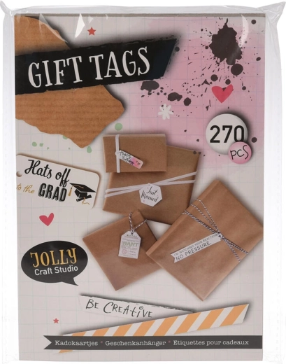 Gift Labels 22.5 × 16.5 cm, 30 sheets, 6 designs