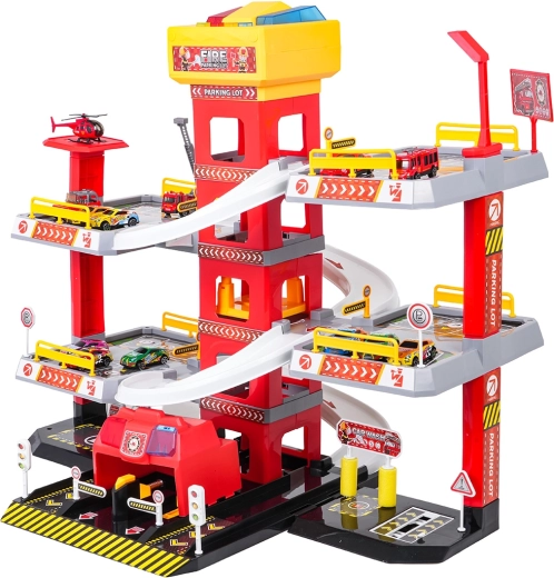 Kolmetasandiline parkla liftiga