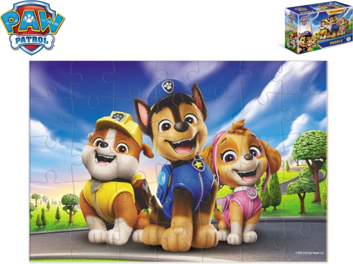 Paw Patroli laste pusle karbis – 35 tükki
