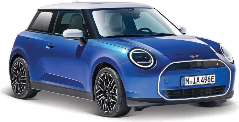 Maisto Special Edition auto mudel Mini Cooper SE 1:24 sinine
