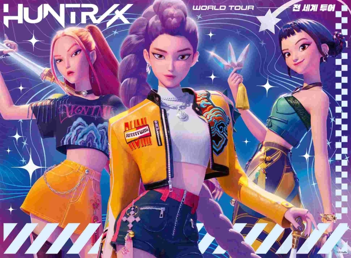 Ravensburger K-pop: Demon Huntresses – World Tour Puzzle (150 Pieces)