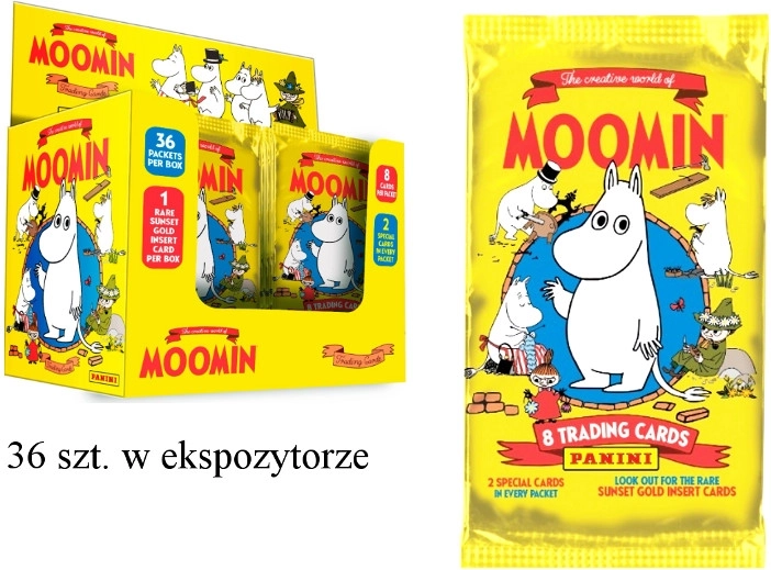 Panini Muumid kaardipakk - 1 tk