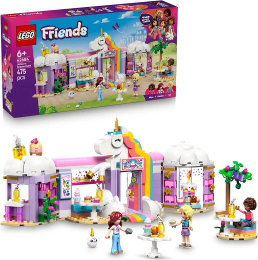 LEGO Friends unistuste unistuste kohvik ükssarvikuga