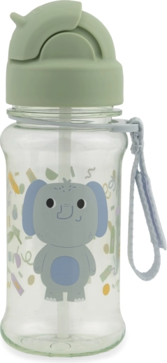 Skip Hop laste joogipudel kõrrega 355 ml Zoo Besties elevant