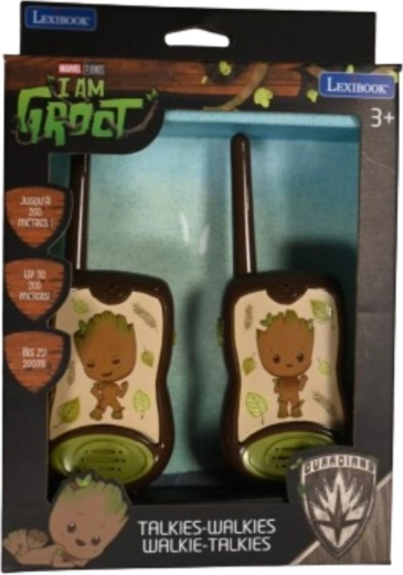 LEXIBOOK Groot Kids Walkie-Talkies with 200 m Range